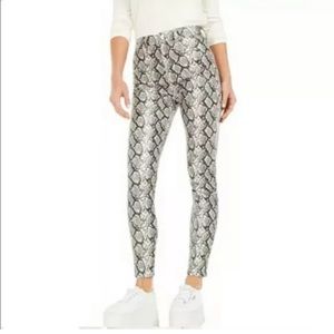 Kendall Kylie women black & white skyscraper jeans